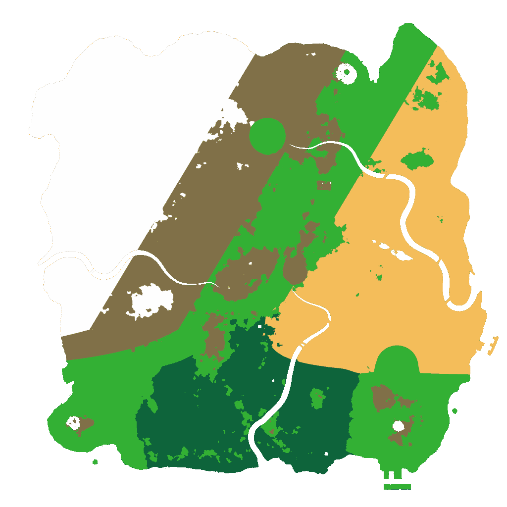 Biome Rust Map: Custom Map