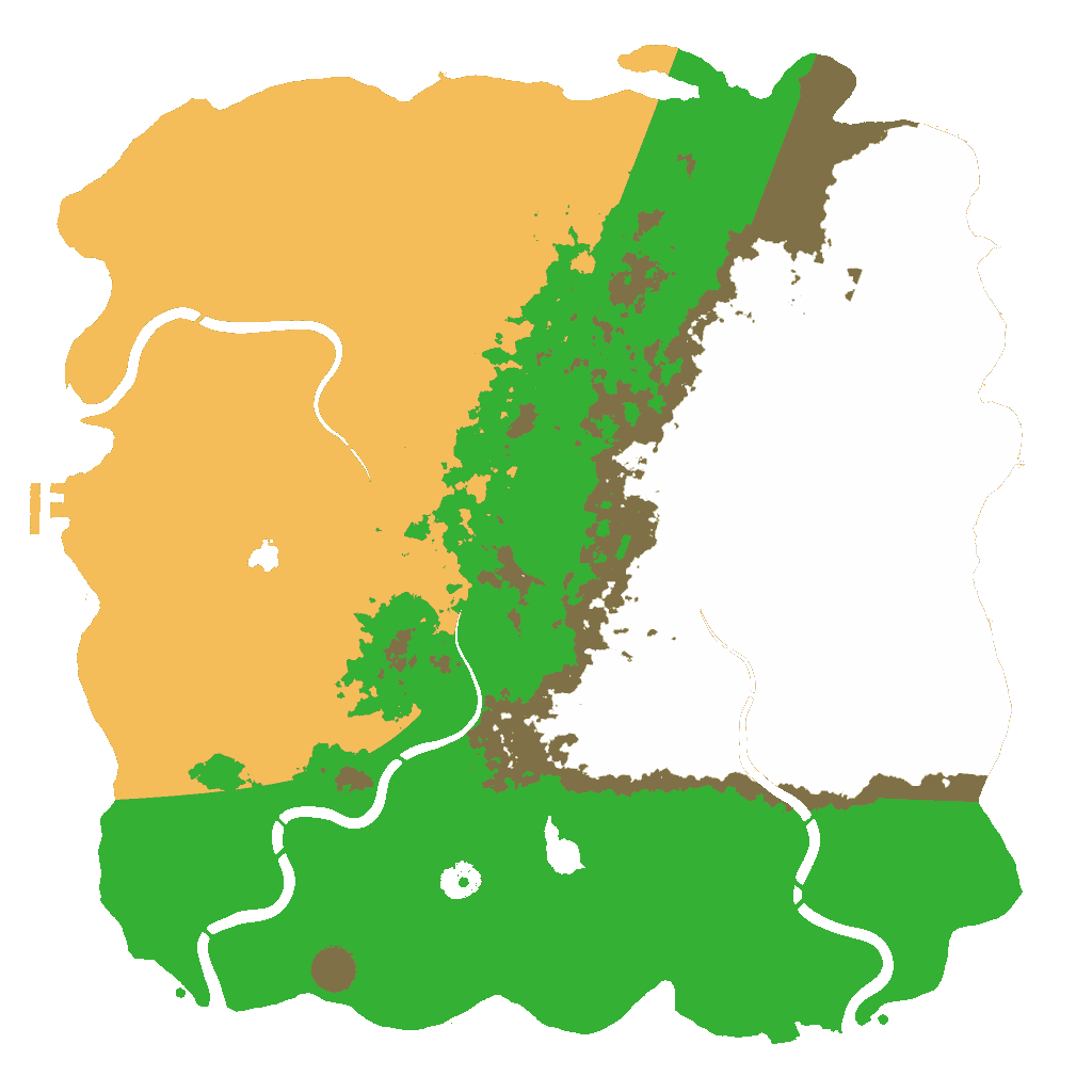 Biome Rust Map: Custom Map