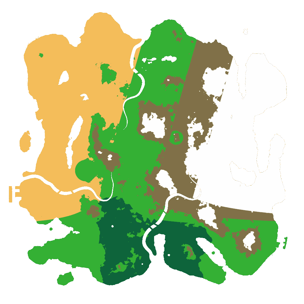 Biome Rust Map: Custom Map