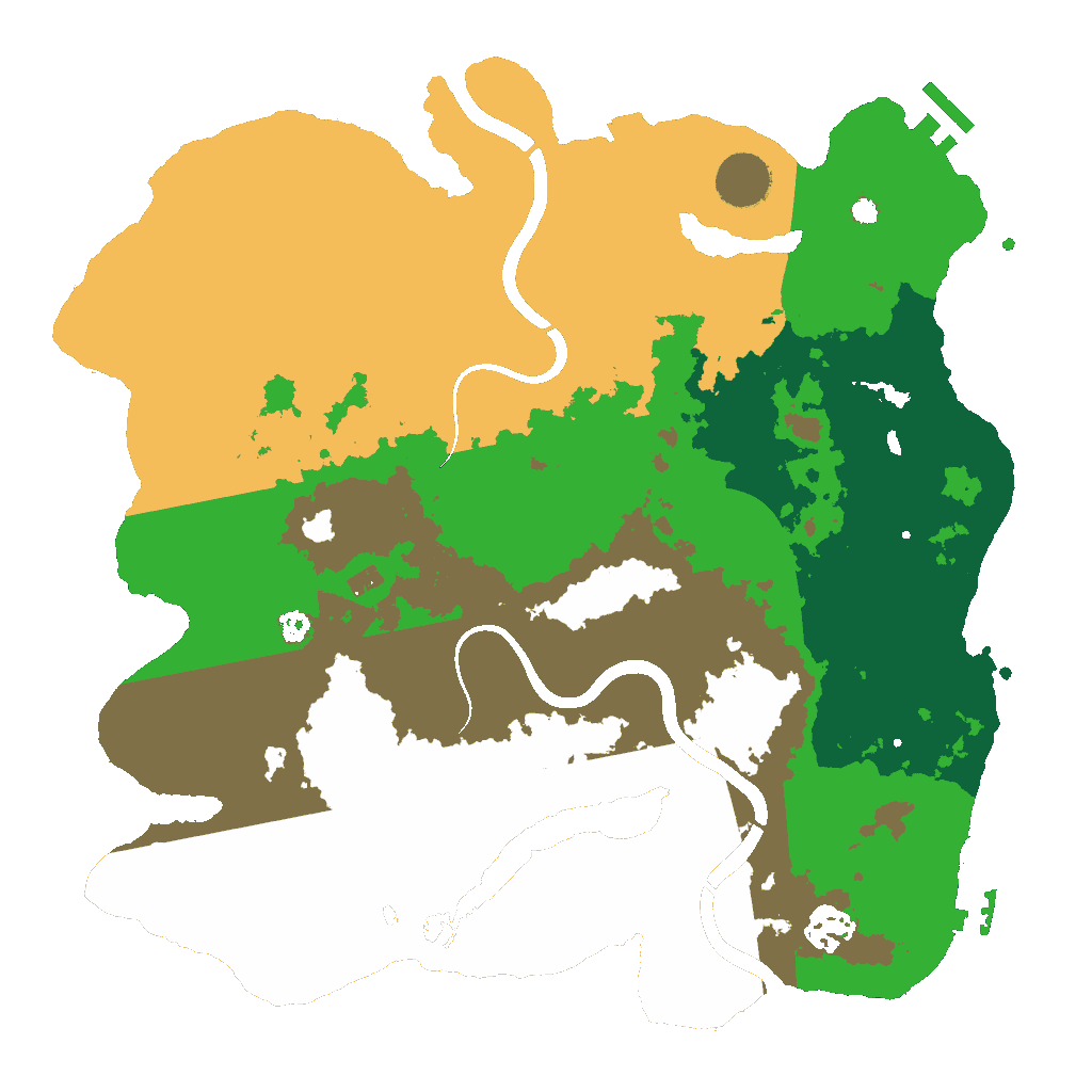 Biome Rust Map: Custom Map
