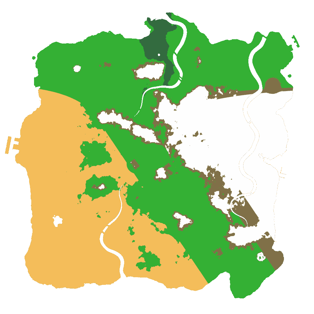 Biome Rust Map: Custom Map