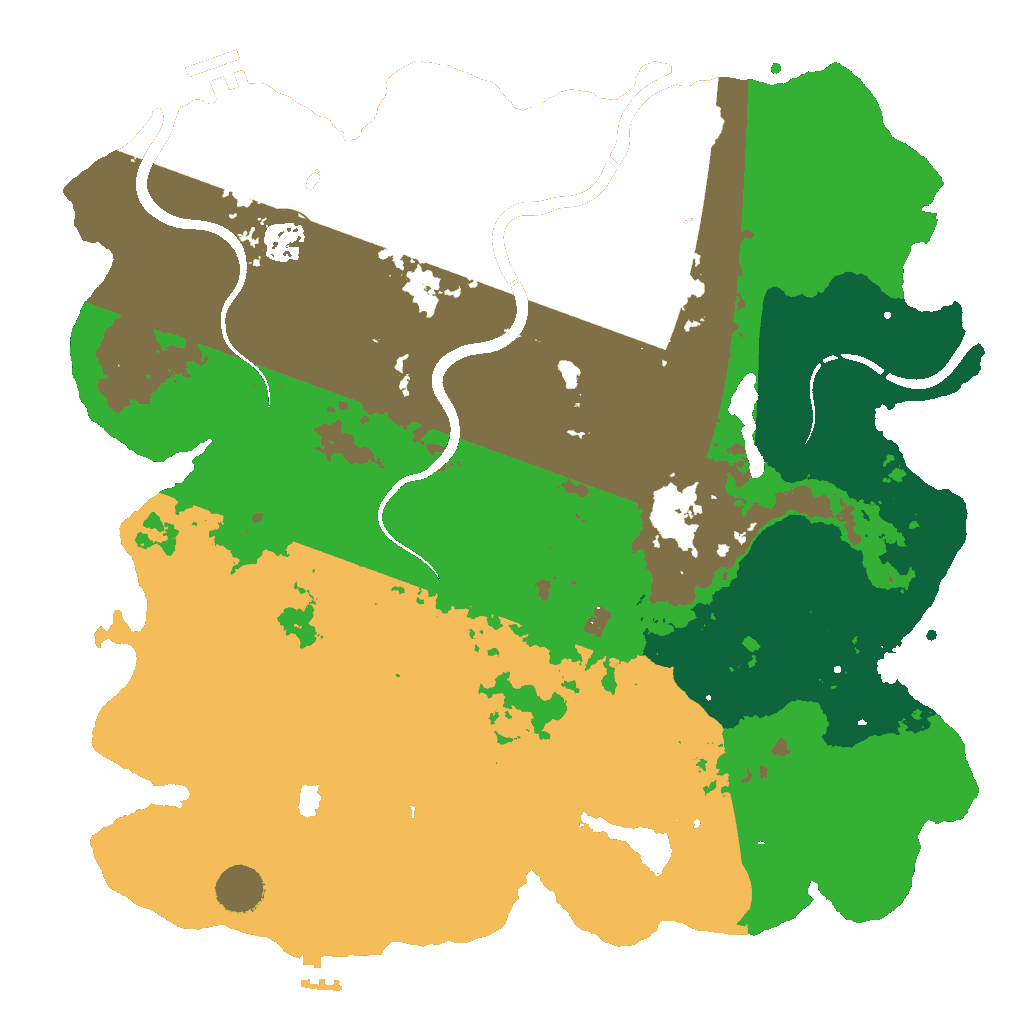 Biome Rust Map: Custom Map