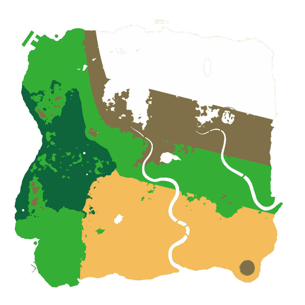 Biome Rust Map: Custom Map