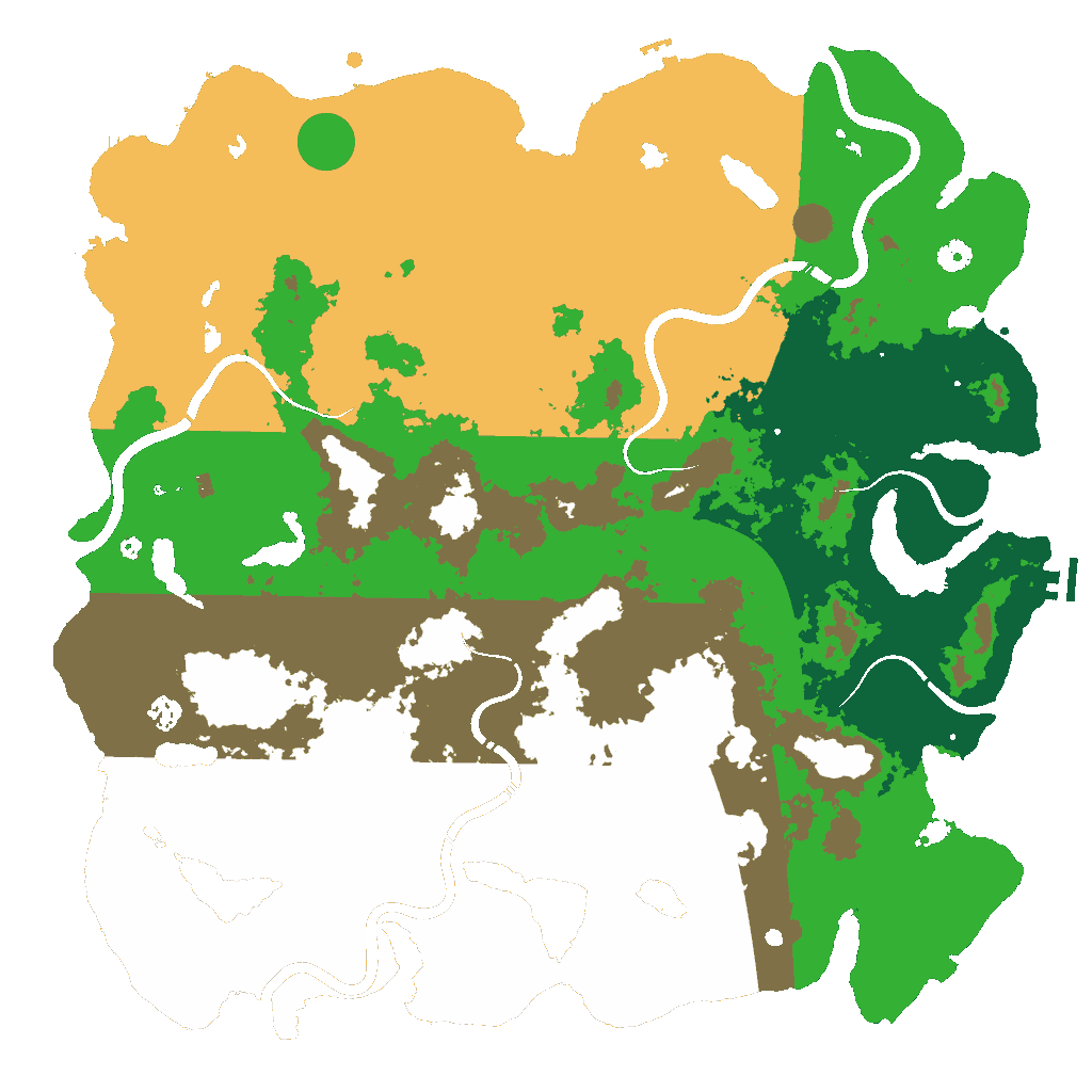 Biome Rust Map: Custom Map