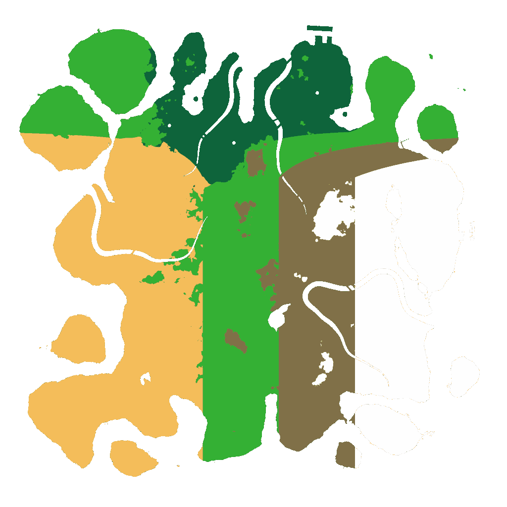 Biome Rust Map: Custom Map