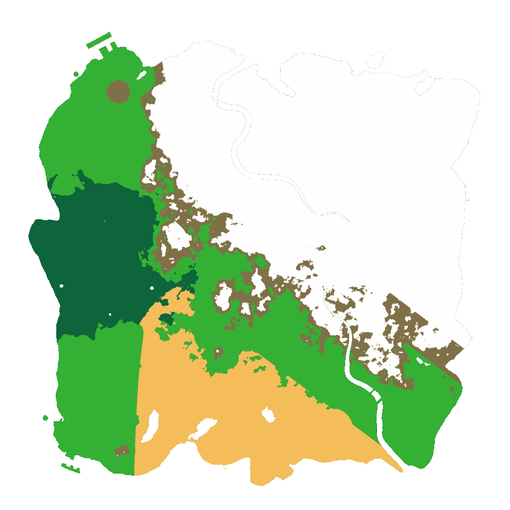 Biome Rust Map: Custom Map
