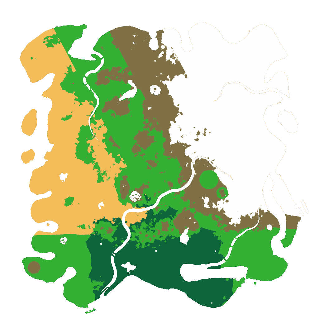 Biome Rust Map: Custom Map