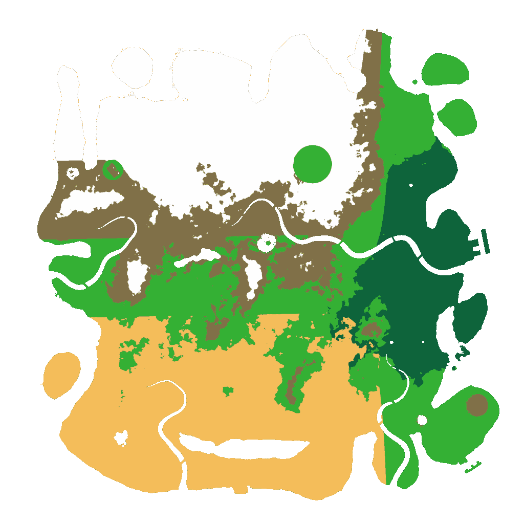 Biome Rust Map: Custom Map
