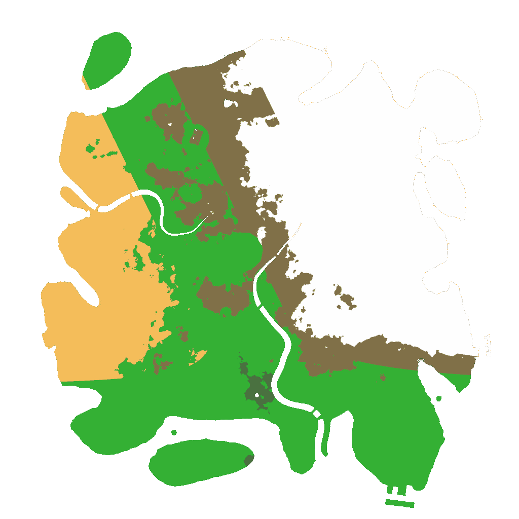 Biome Rust Map: Custom Map