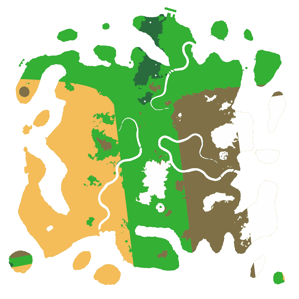 Biome Rust Map: Custom Map