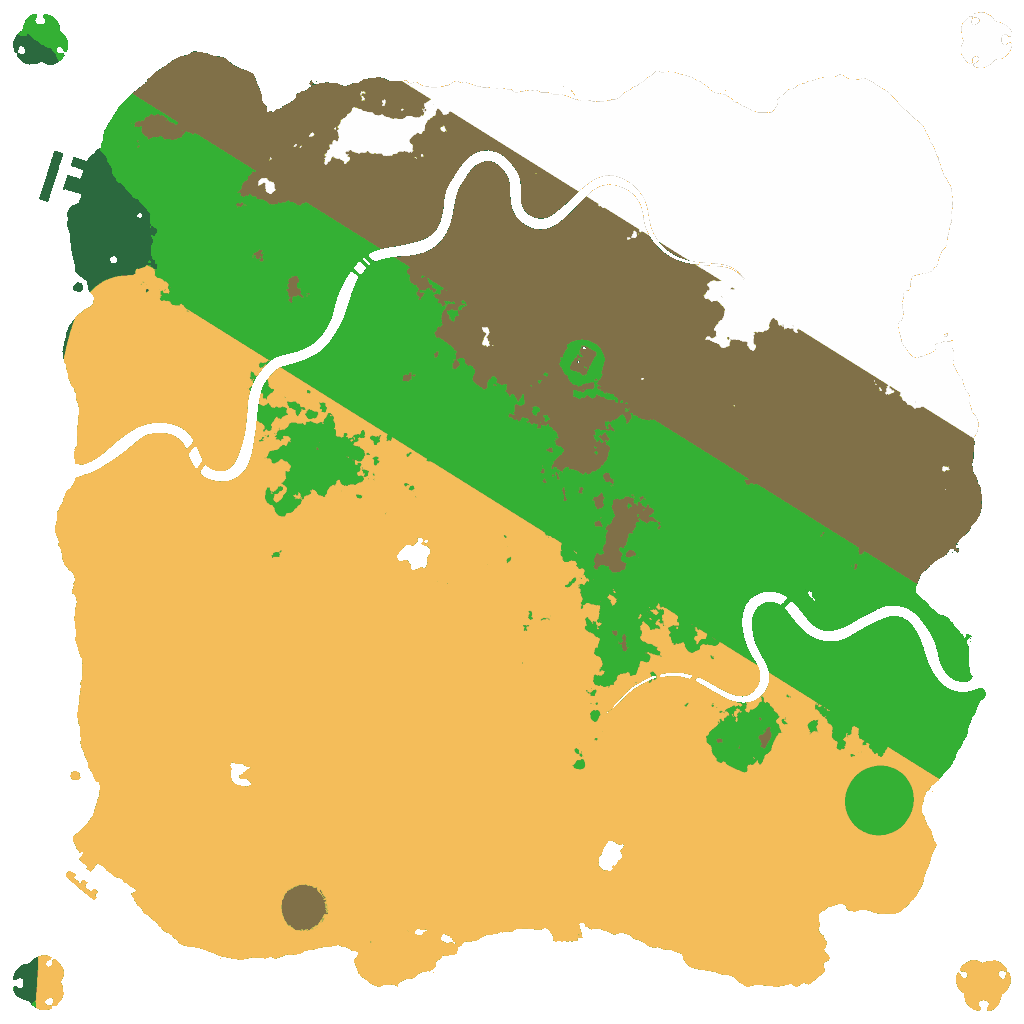 Biome Rust Map: Custom Map