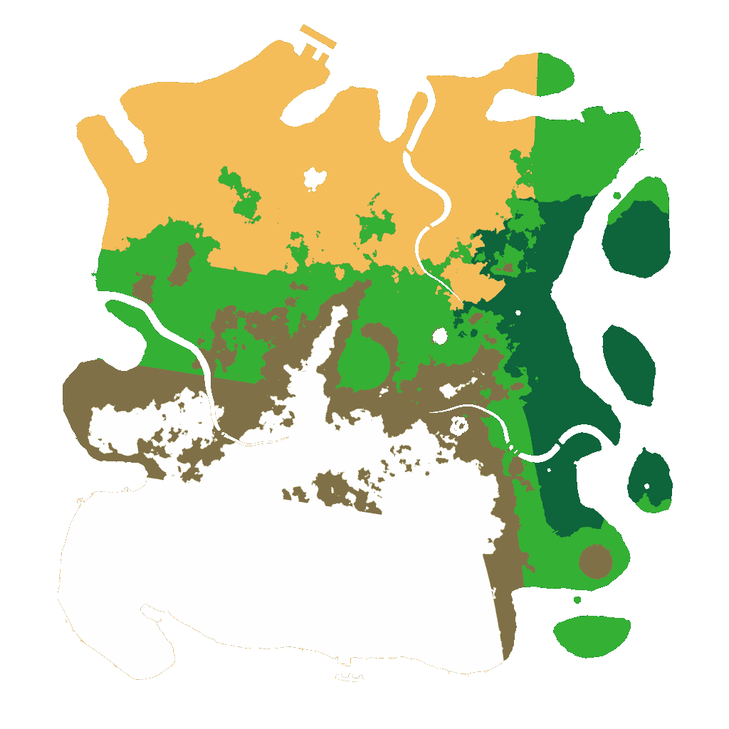 Biome Rust Map: Custom Map