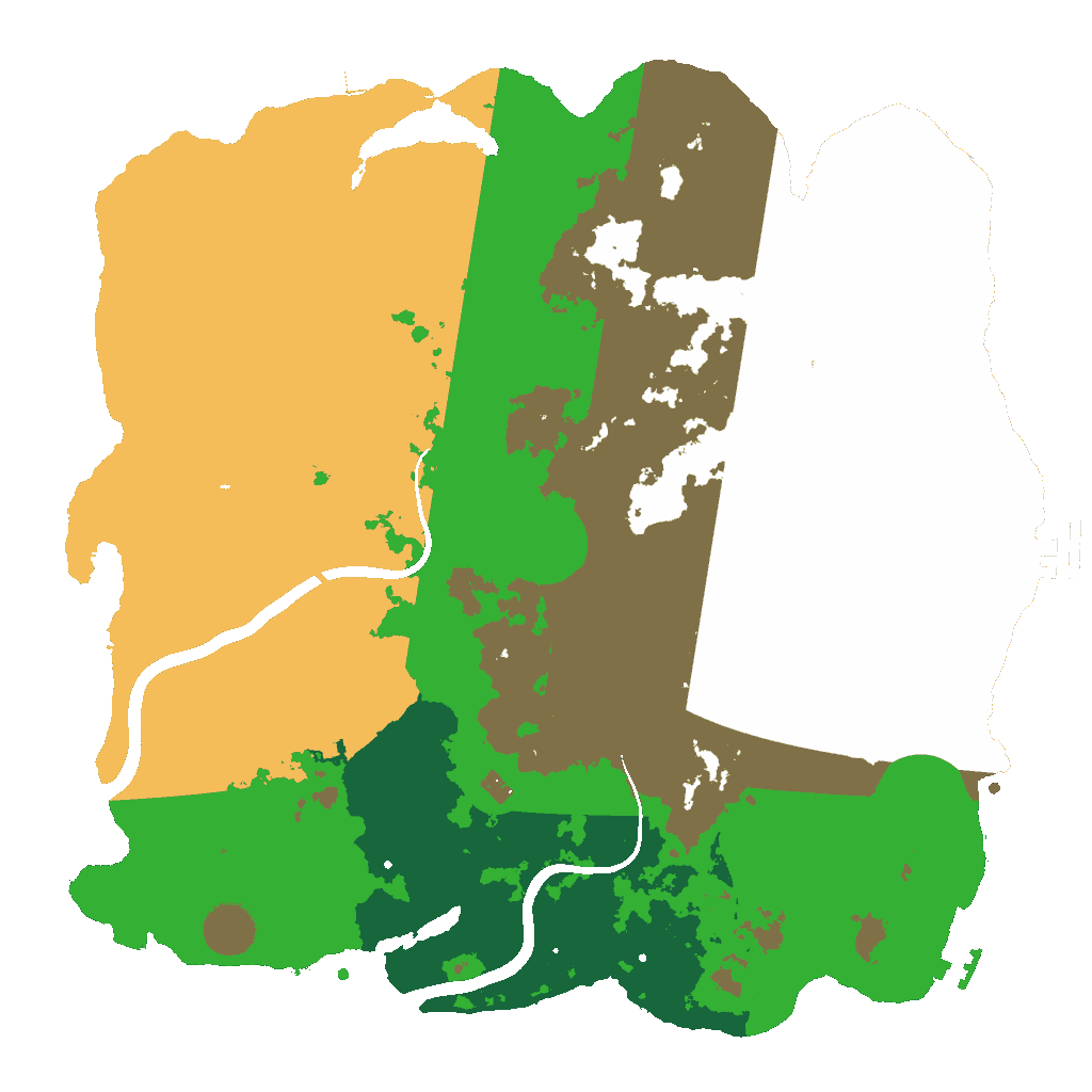 Biome Rust Map: Custom Map