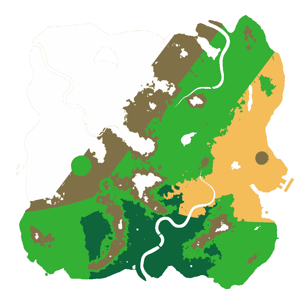 Biome Rust Map: Custom Map
