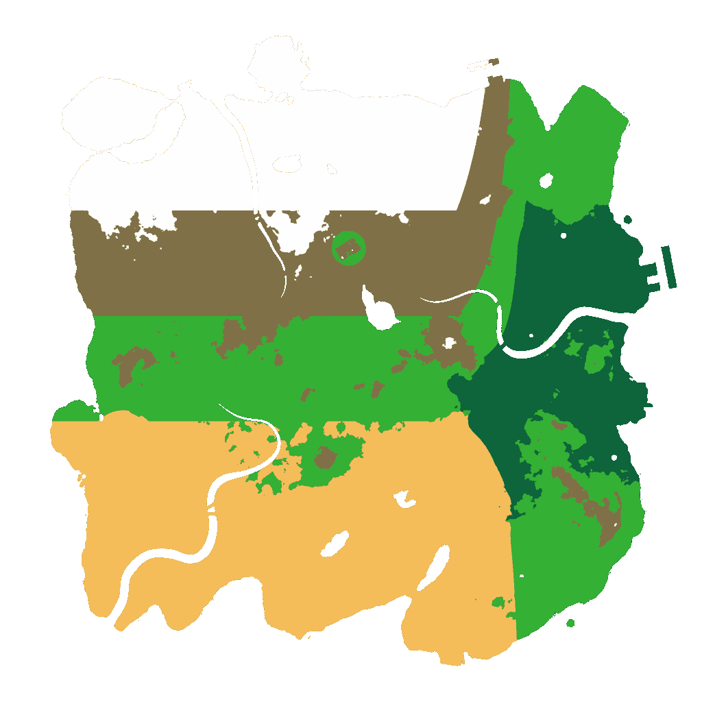 Biome Rust Map: Custom Map