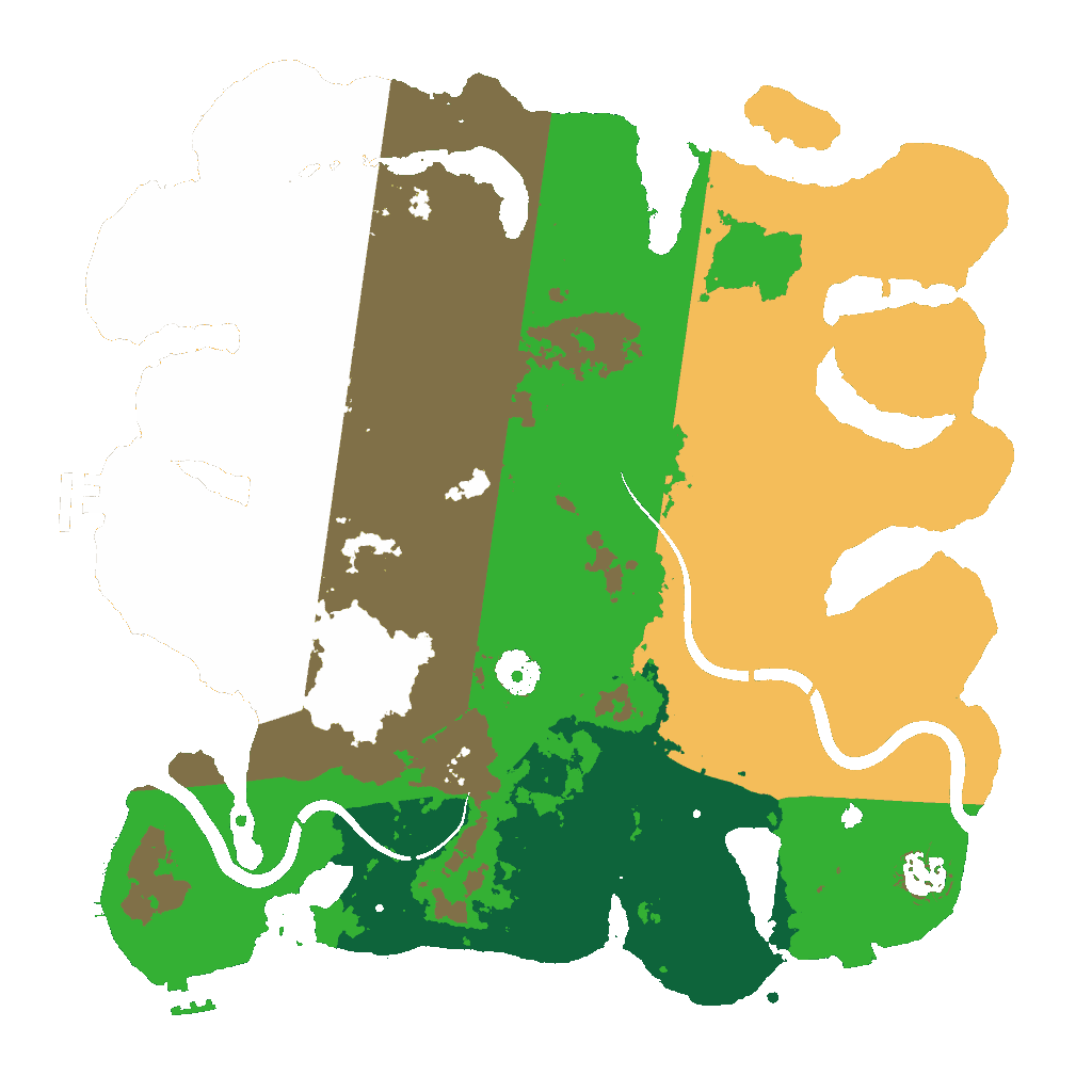 Biome Rust Map: Custom Map