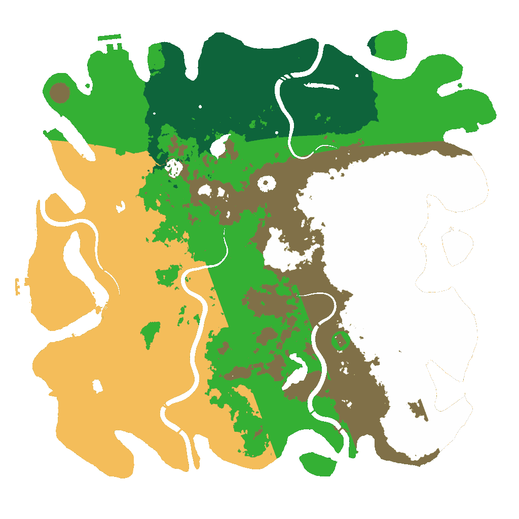 Biome Rust Map: Custom Map