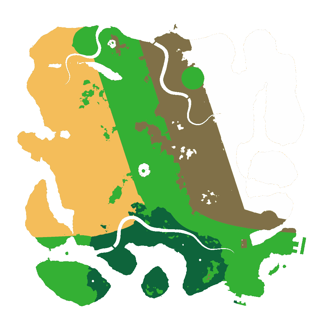 Biome Rust Map: Custom Map