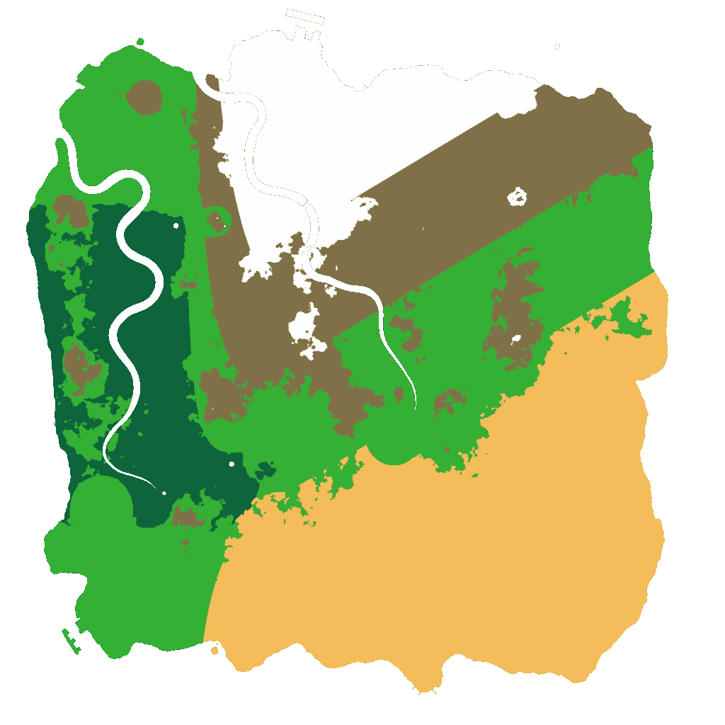 Biome Rust Map: Custom Map
