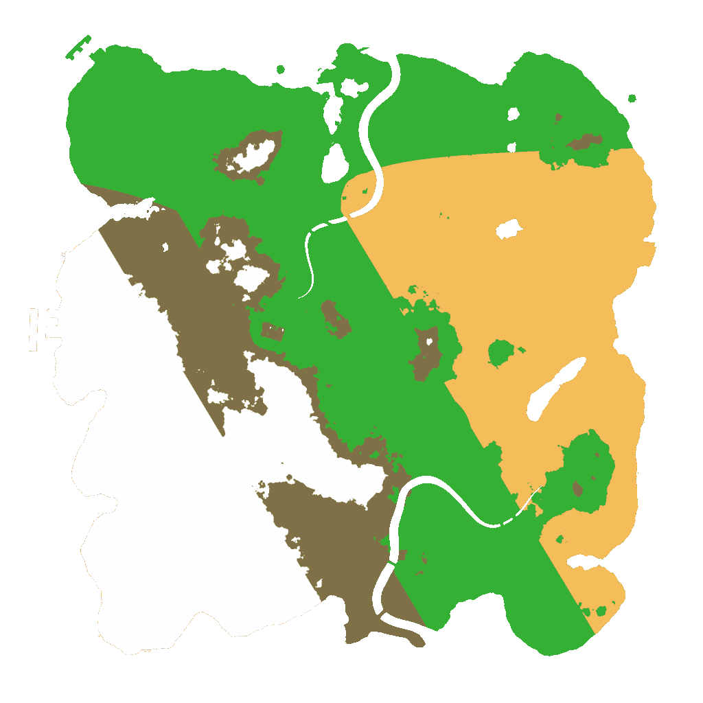 Biome Rust Map: Custom Map