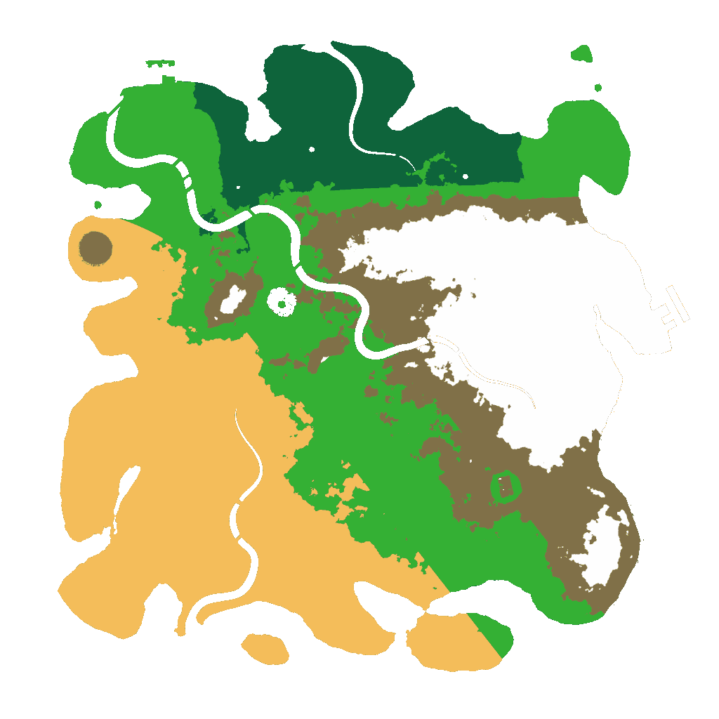 Biome Rust Map: Custom Map