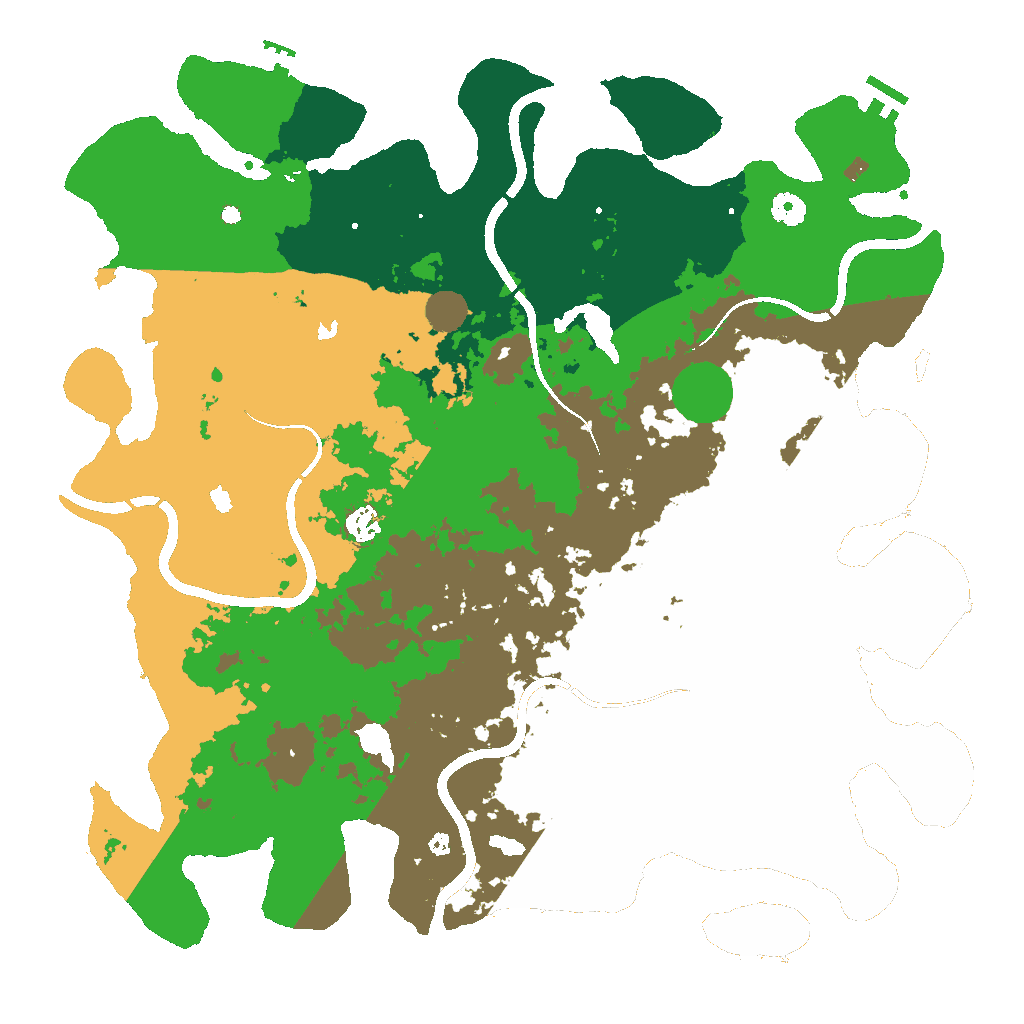 Biome Rust Map: Custom Map
