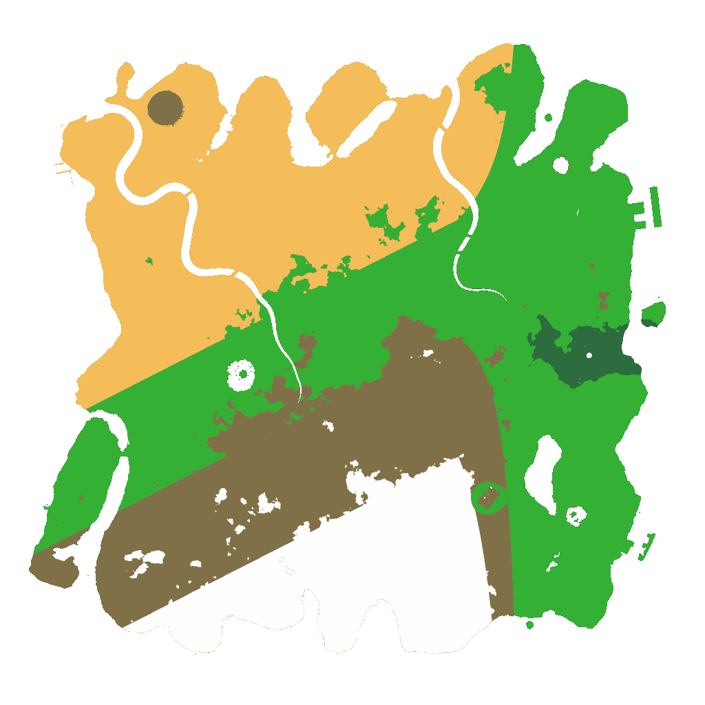 Biome Rust Map: Custom Map