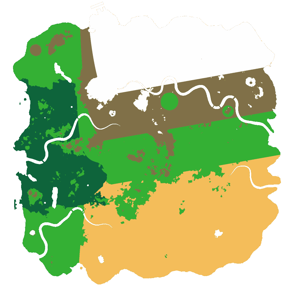 Biome Rust Map: Custom Map
