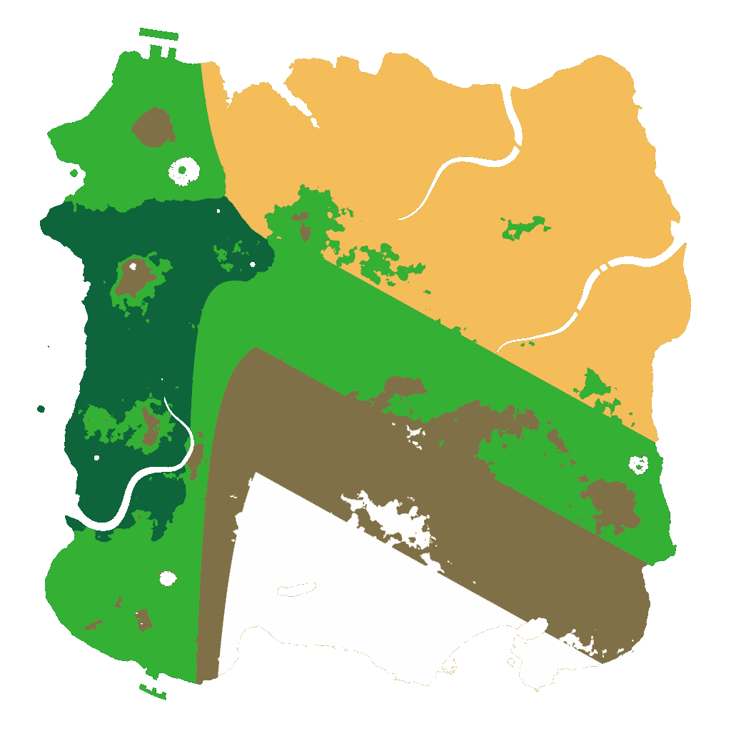 Biome Rust Map: Custom Map