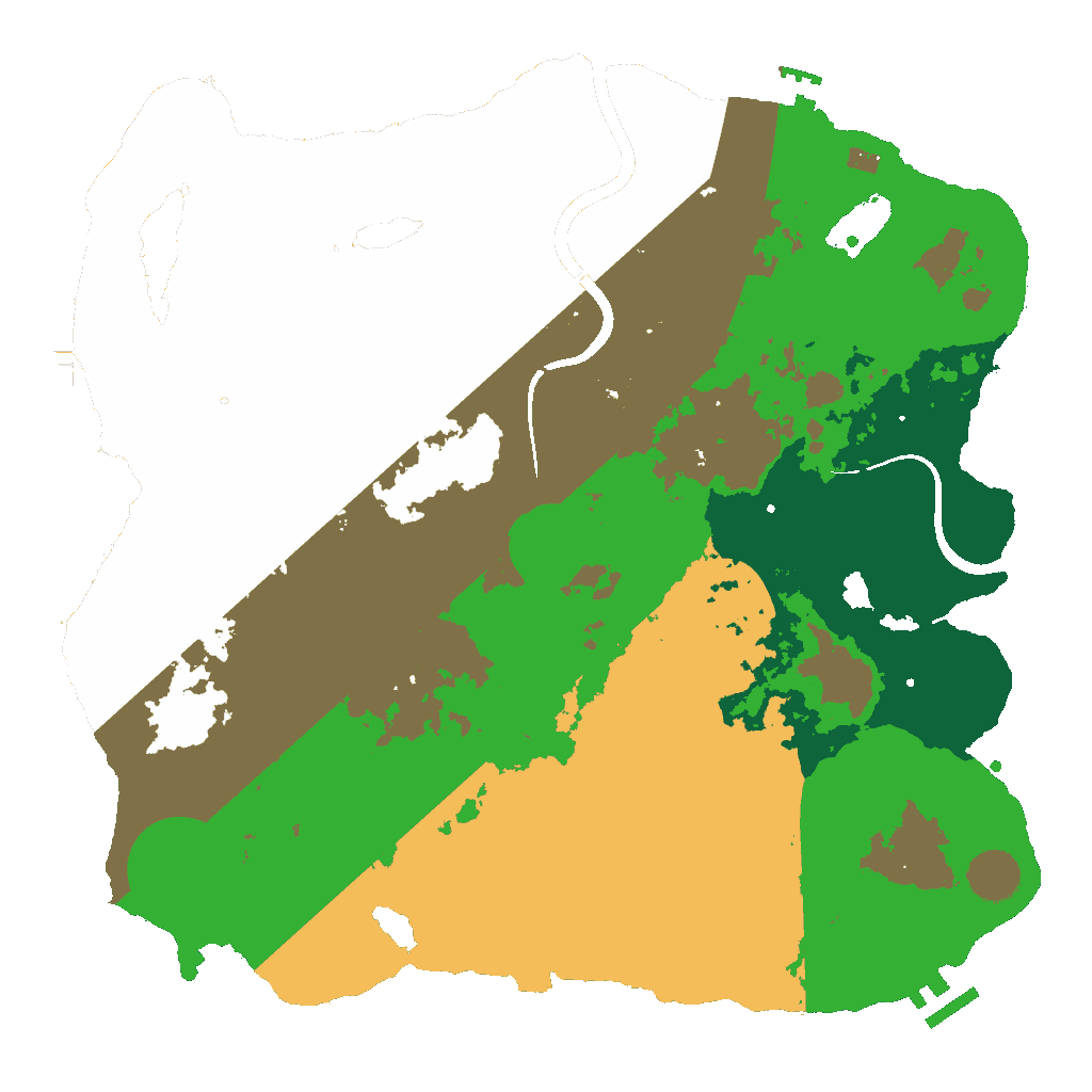 Biome Rust Map: Custom Map