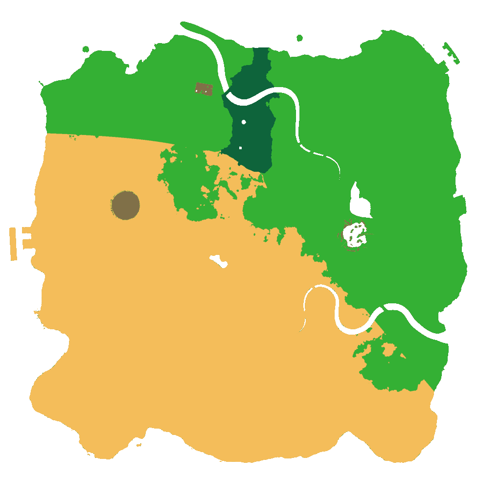 Biome Rust Map: Custom Map