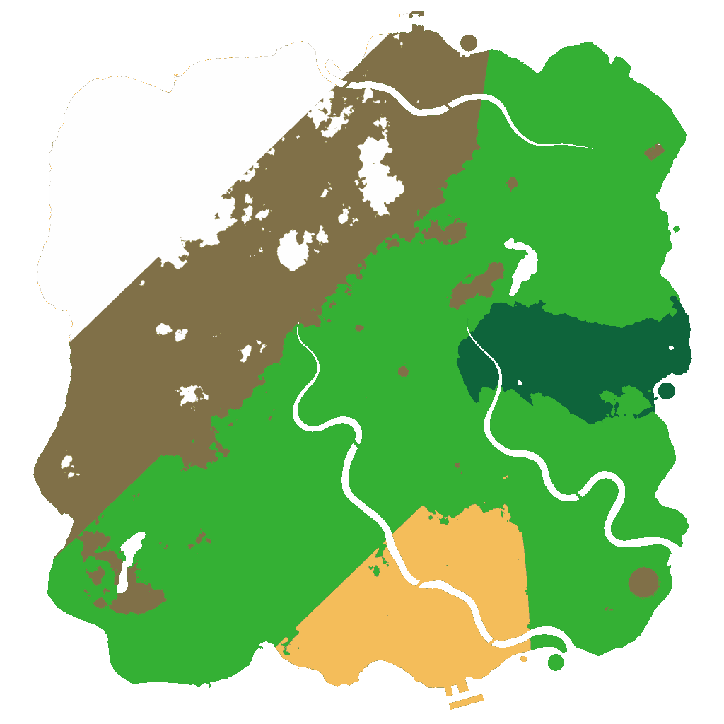 Biome Rust Map: Custom Map