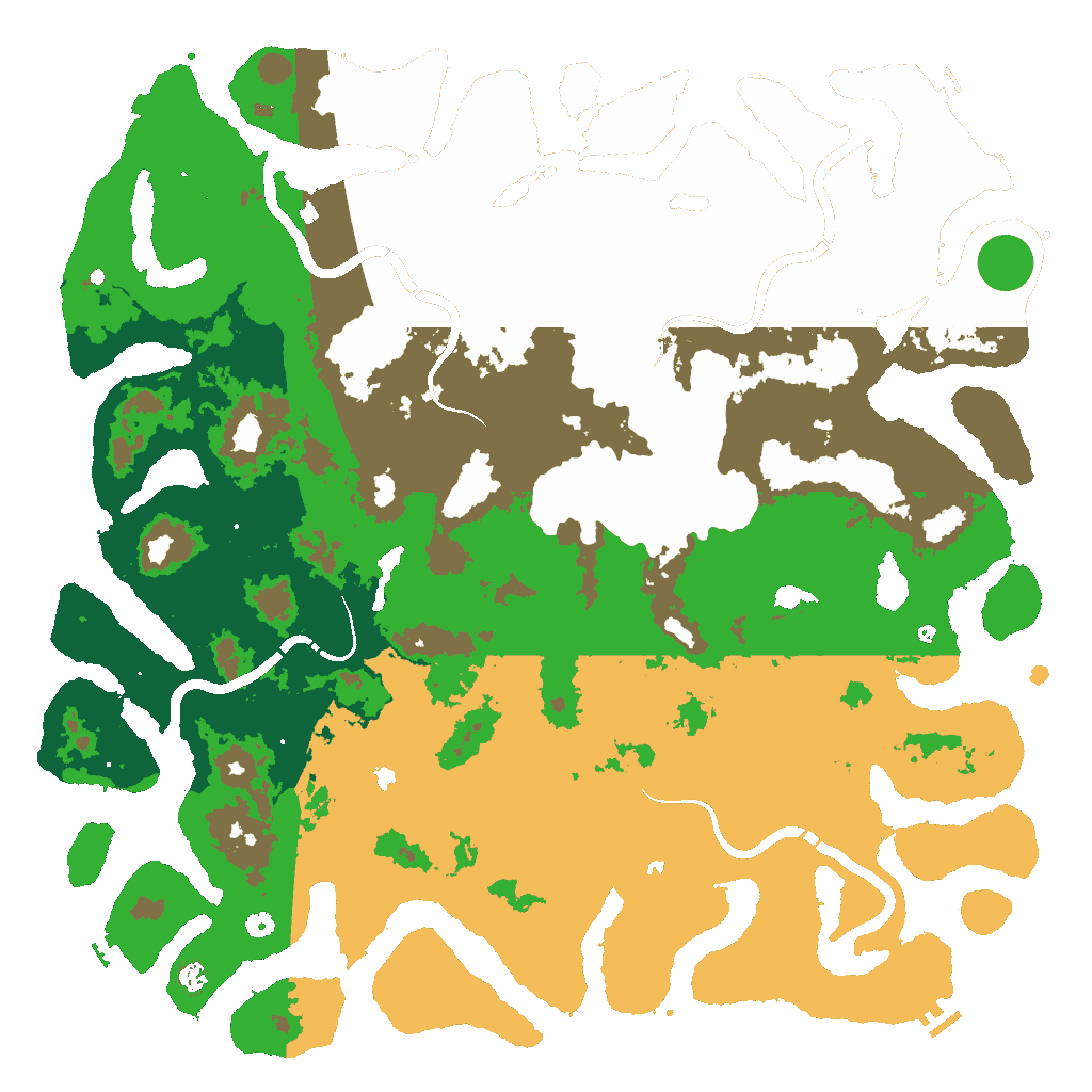 Biome Rust Map: Custom Map
