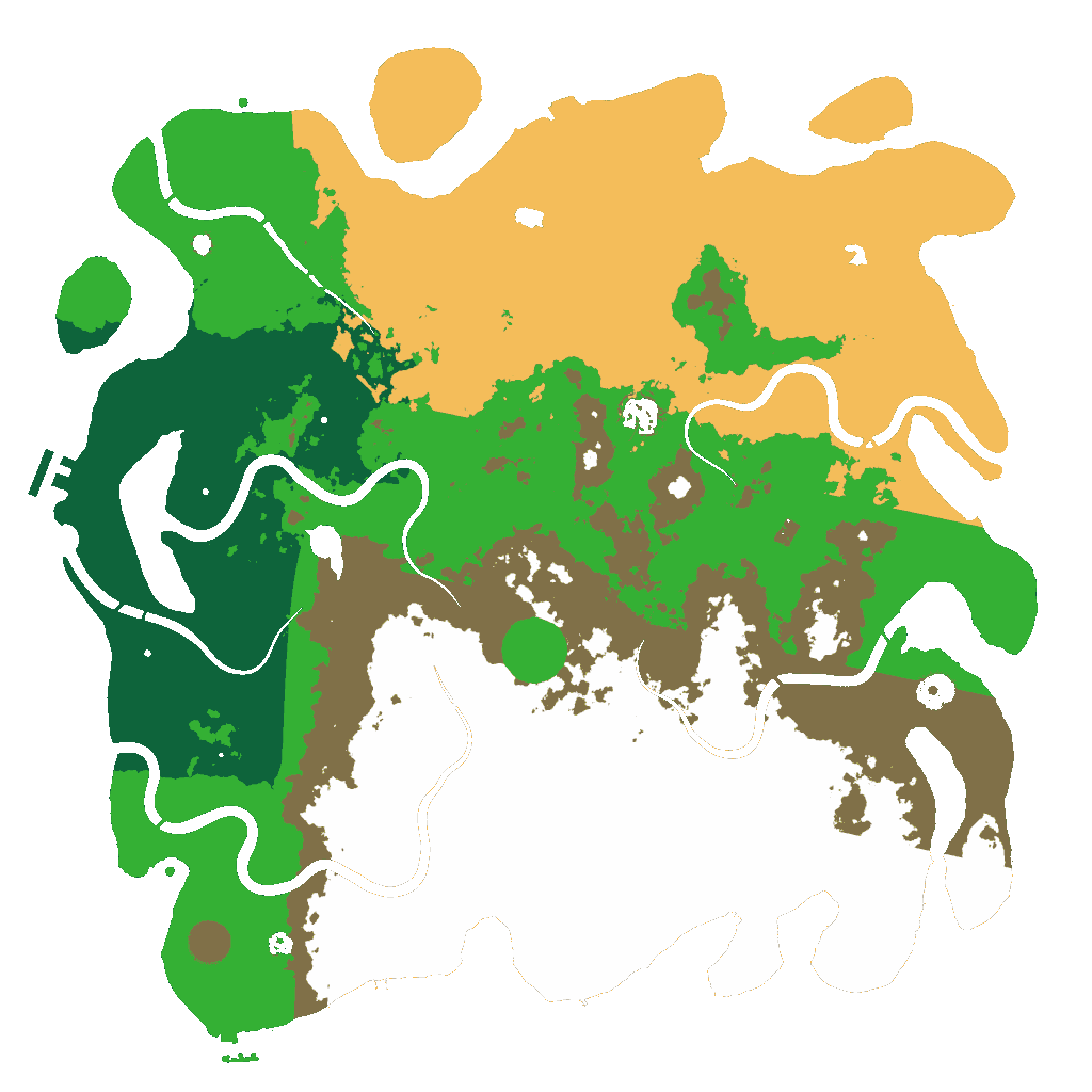 Biome Rust Map: Custom Map