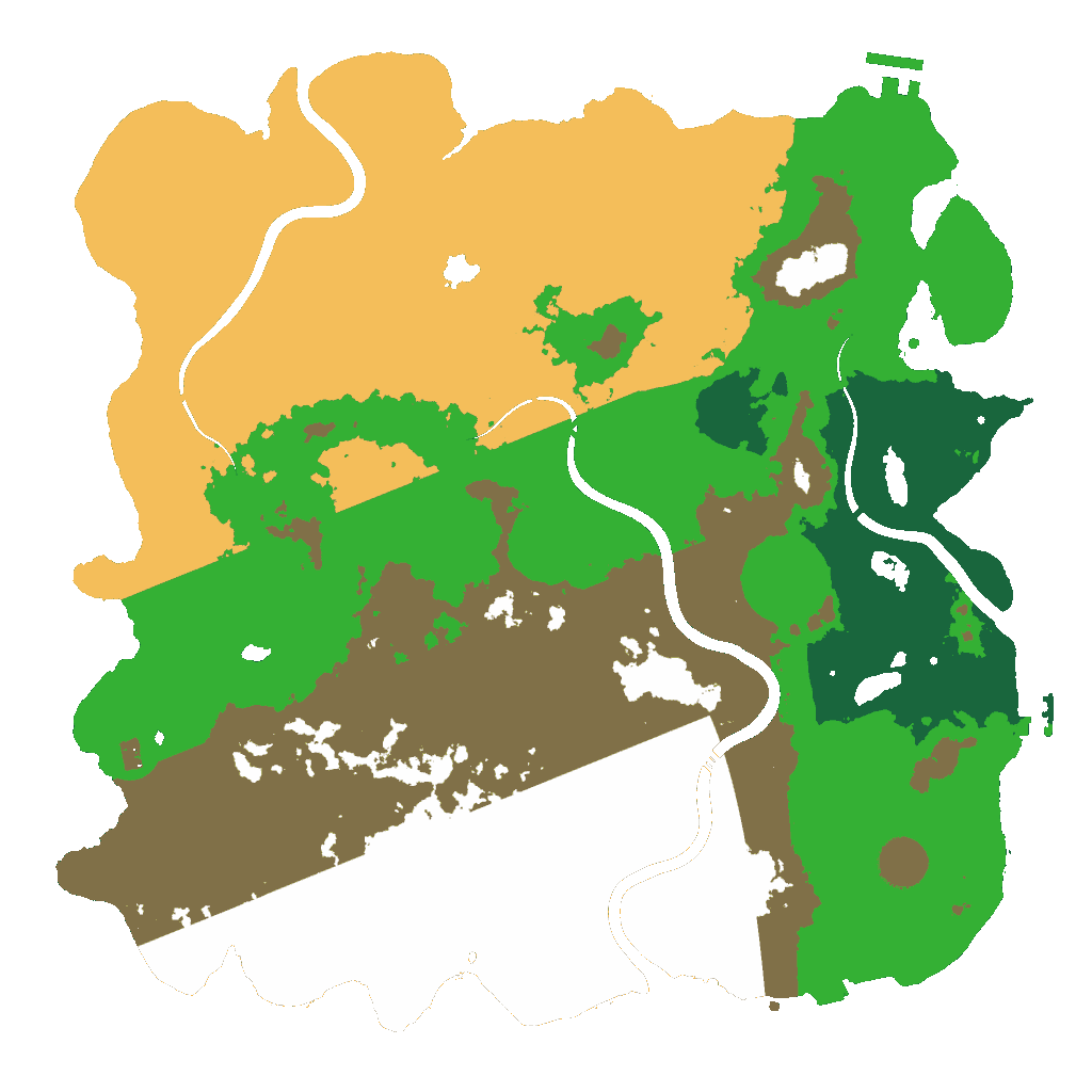Biome Rust Map: Custom Map