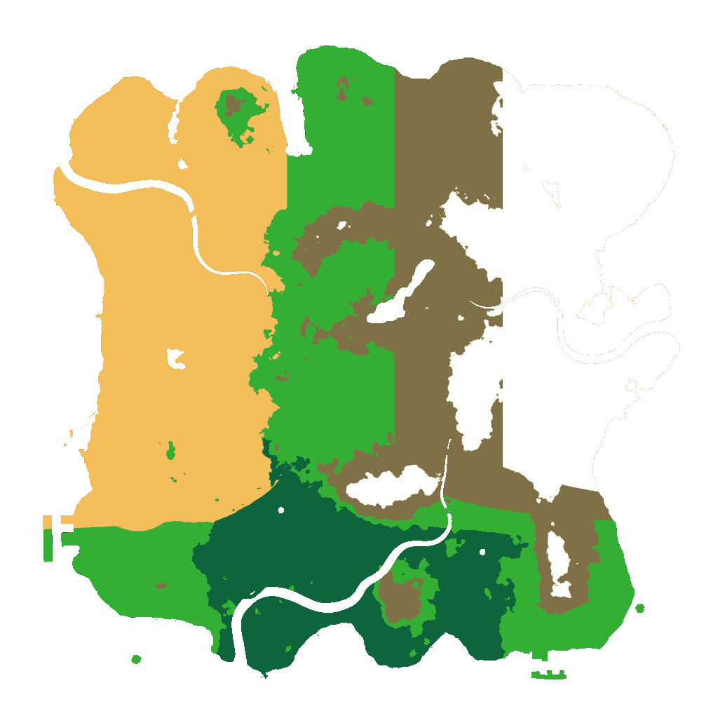 Biome Rust Map: Custom Map