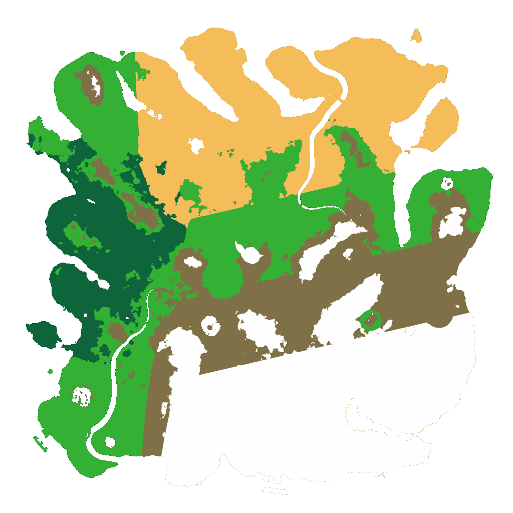 Biome Rust Map: Custom Map