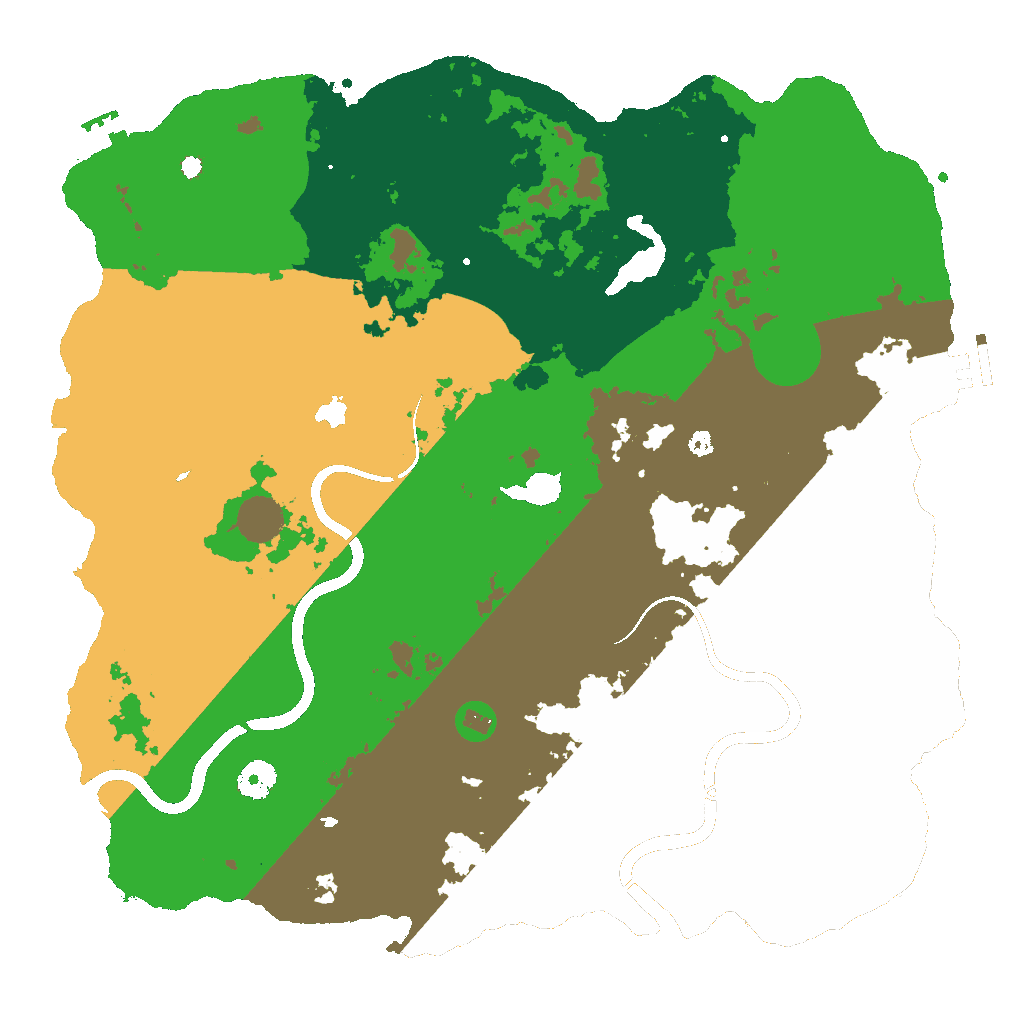 Biome Rust Map: Custom Map