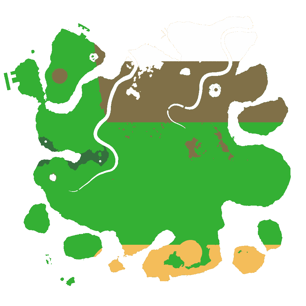 Biome Rust Map: Custom Map