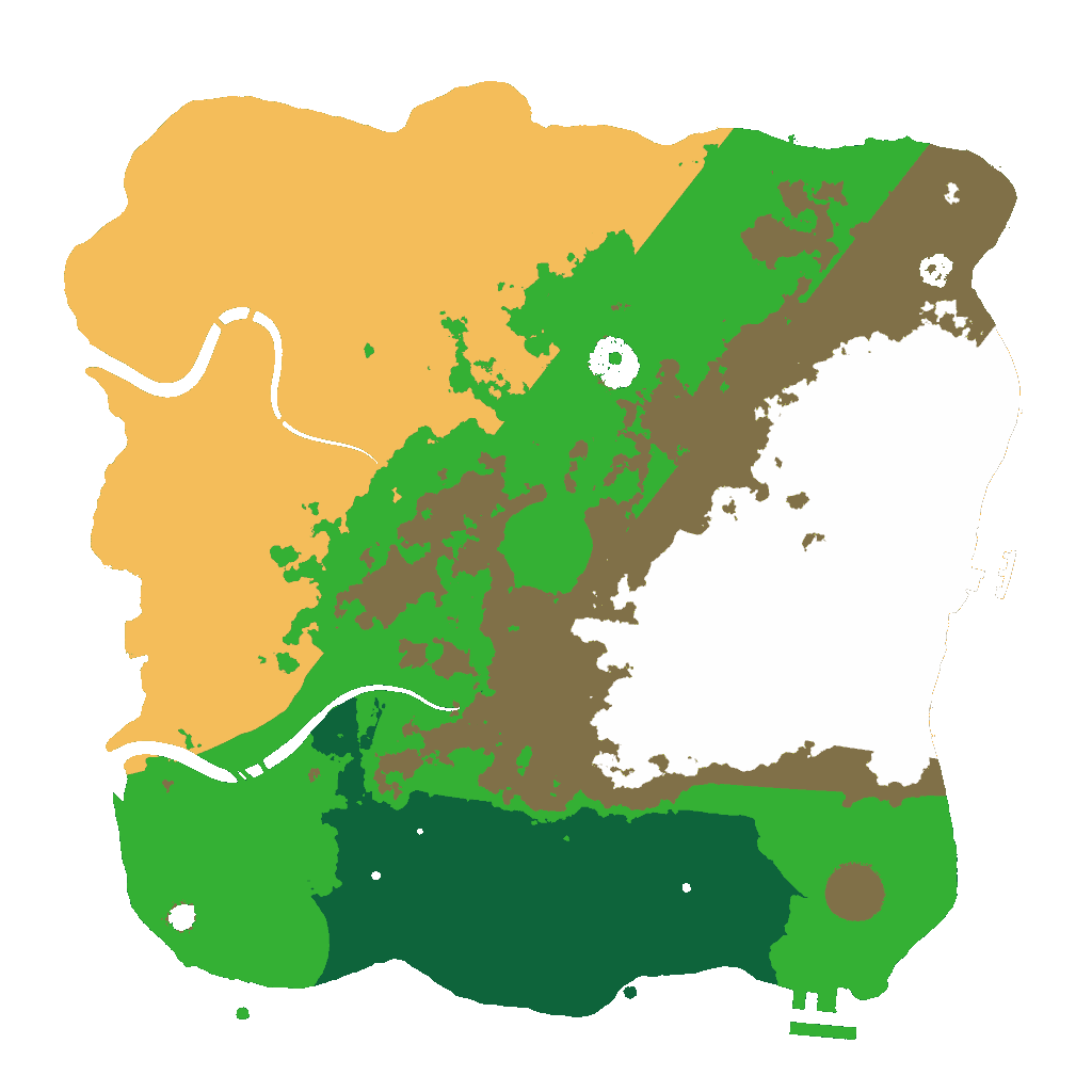 Biome Rust Map: Custom Map
