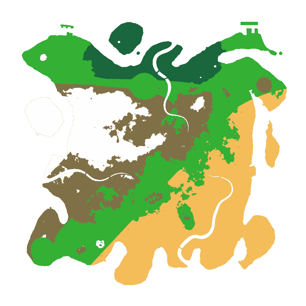 Biome Rust Map: Custom Map
