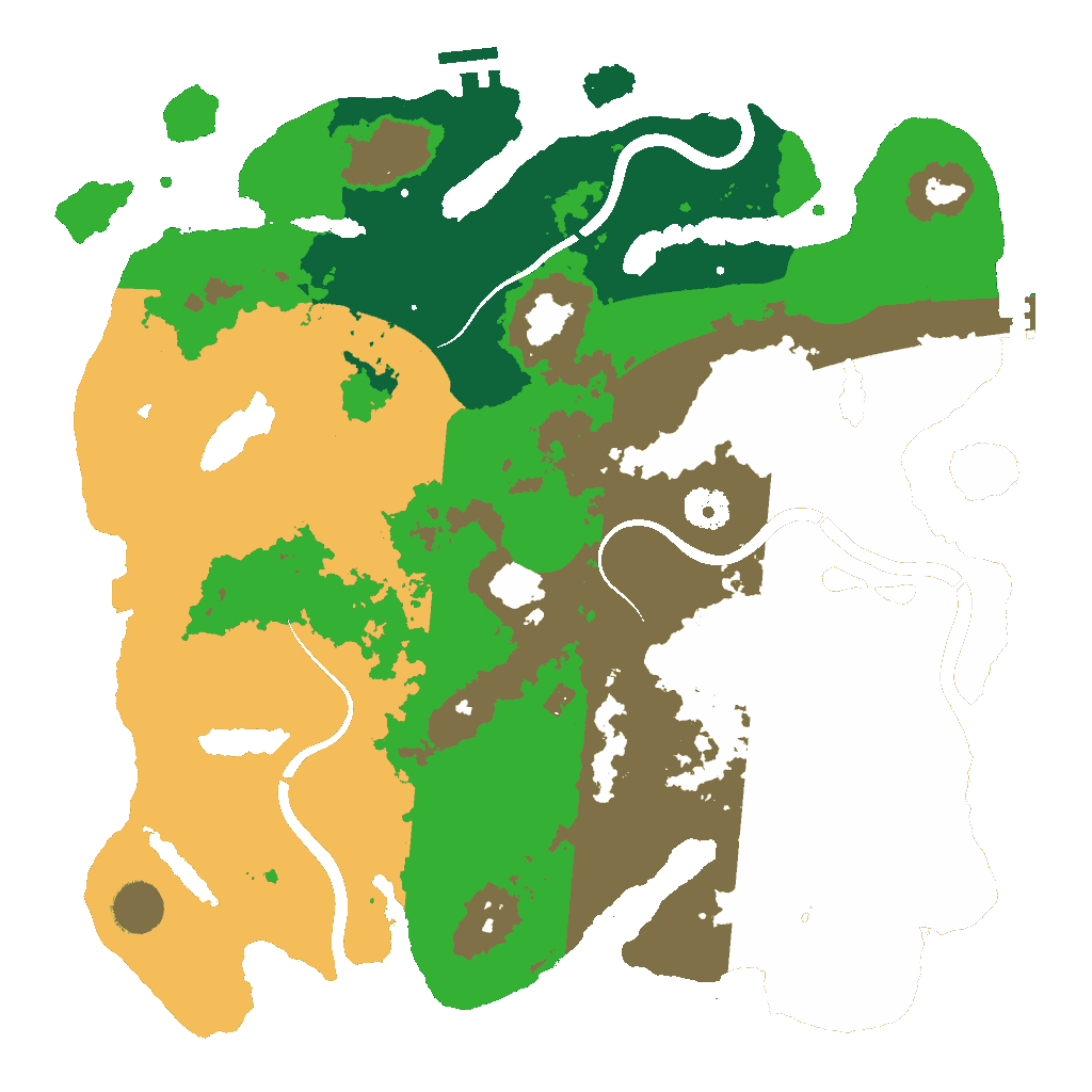 Biome Rust Map: Custom Map