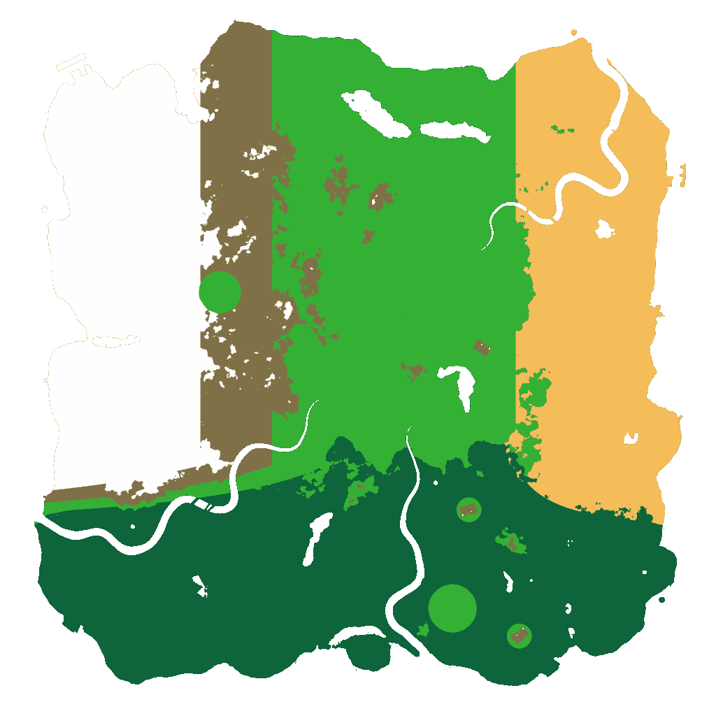 Biome Rust Map: Custom Map