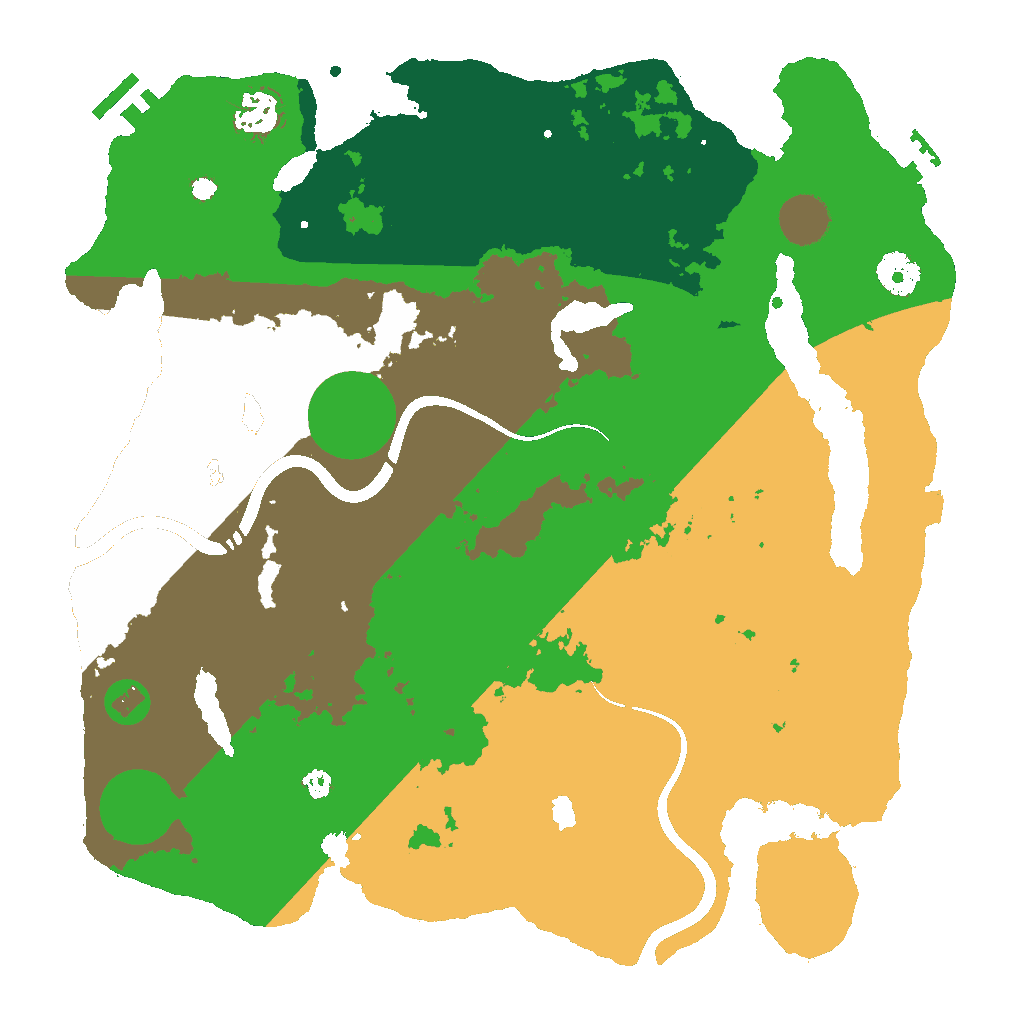 Biome Rust Map: Custom Map