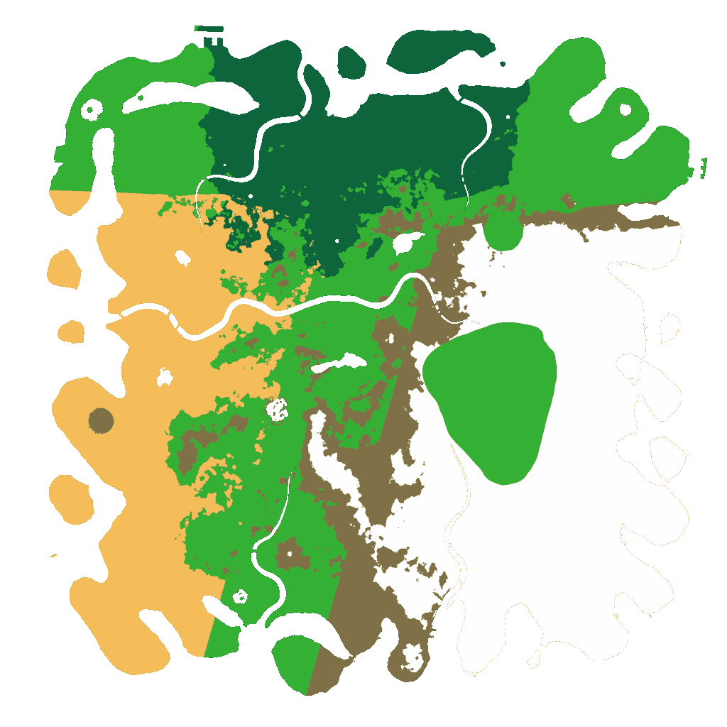 Biome Rust Map: Custom Map