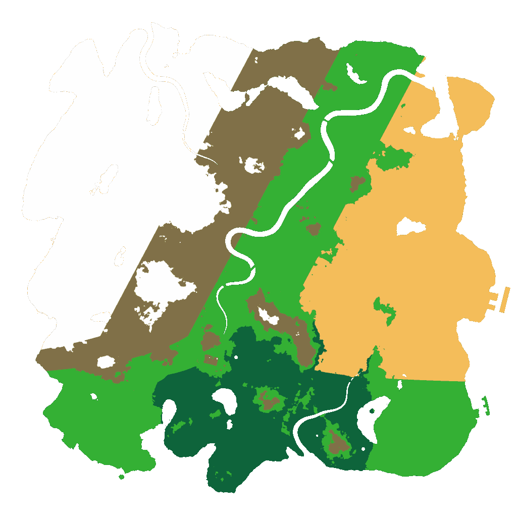 Biome Rust Map: Custom Map