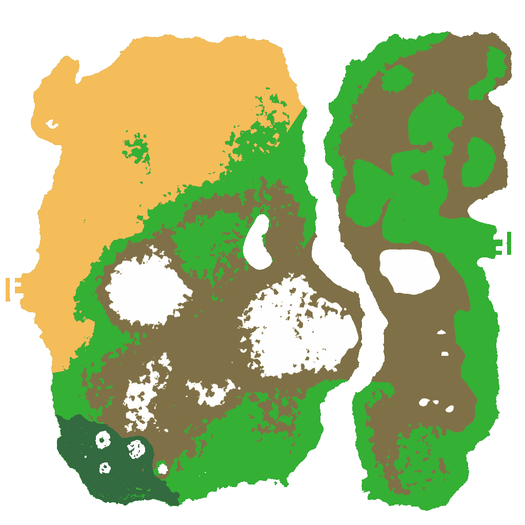 Biome Rust Map: Custom Map