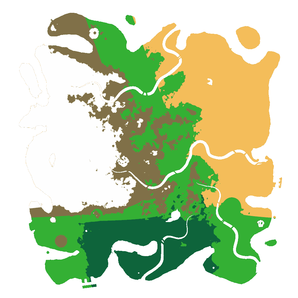 Biome Rust Map: Custom Map