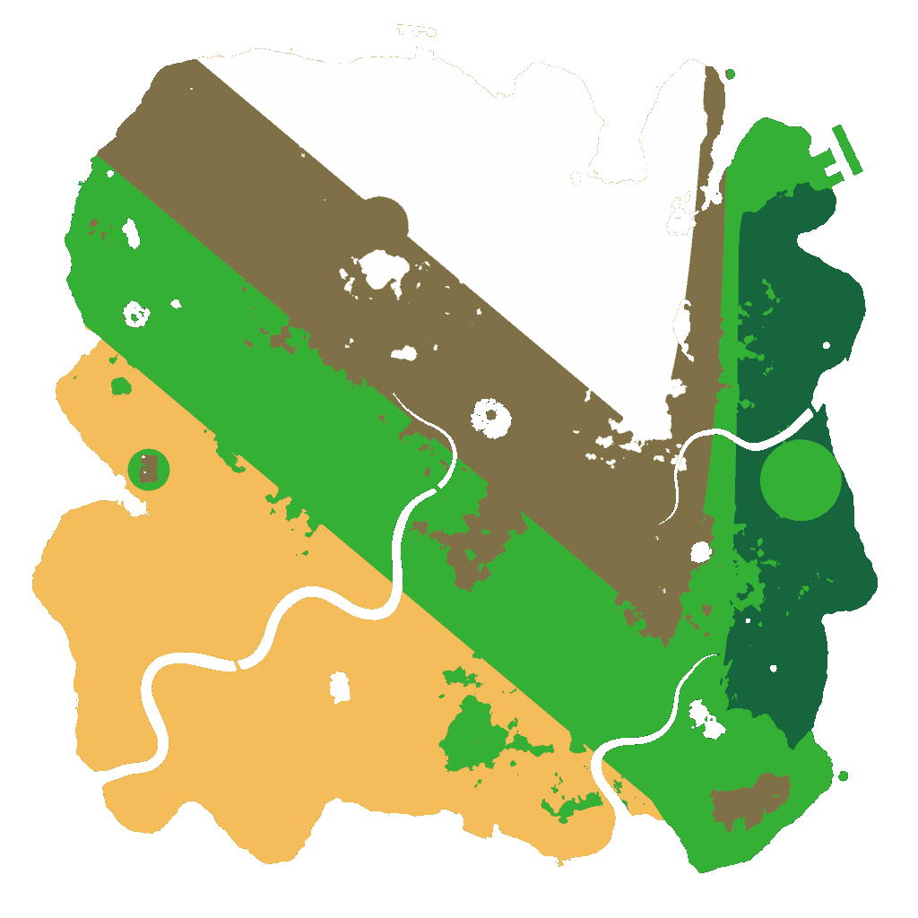 Biome Rust Map: Custom Map