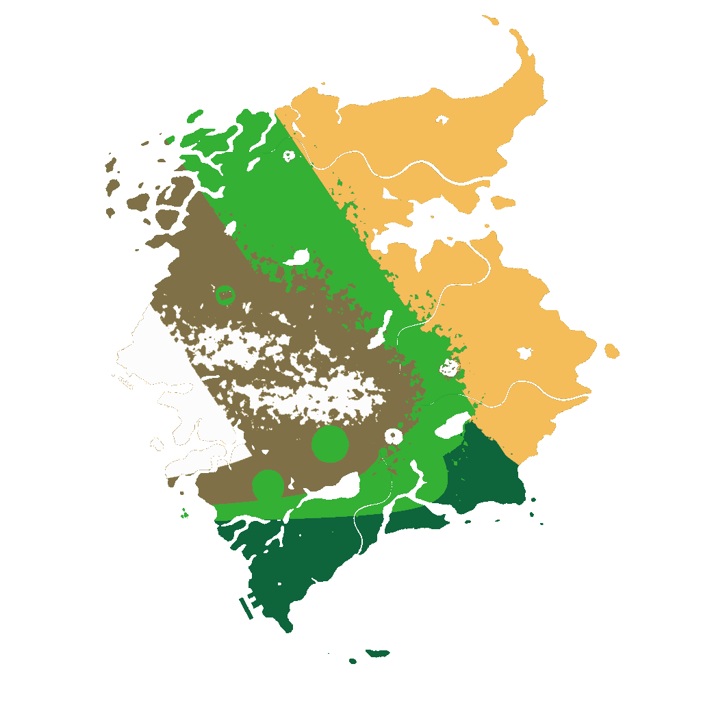 Biome Rust Map: Custom Map